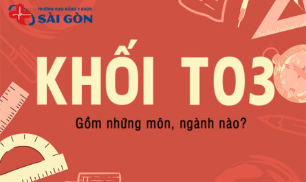 khối t03 gồm những môn nào