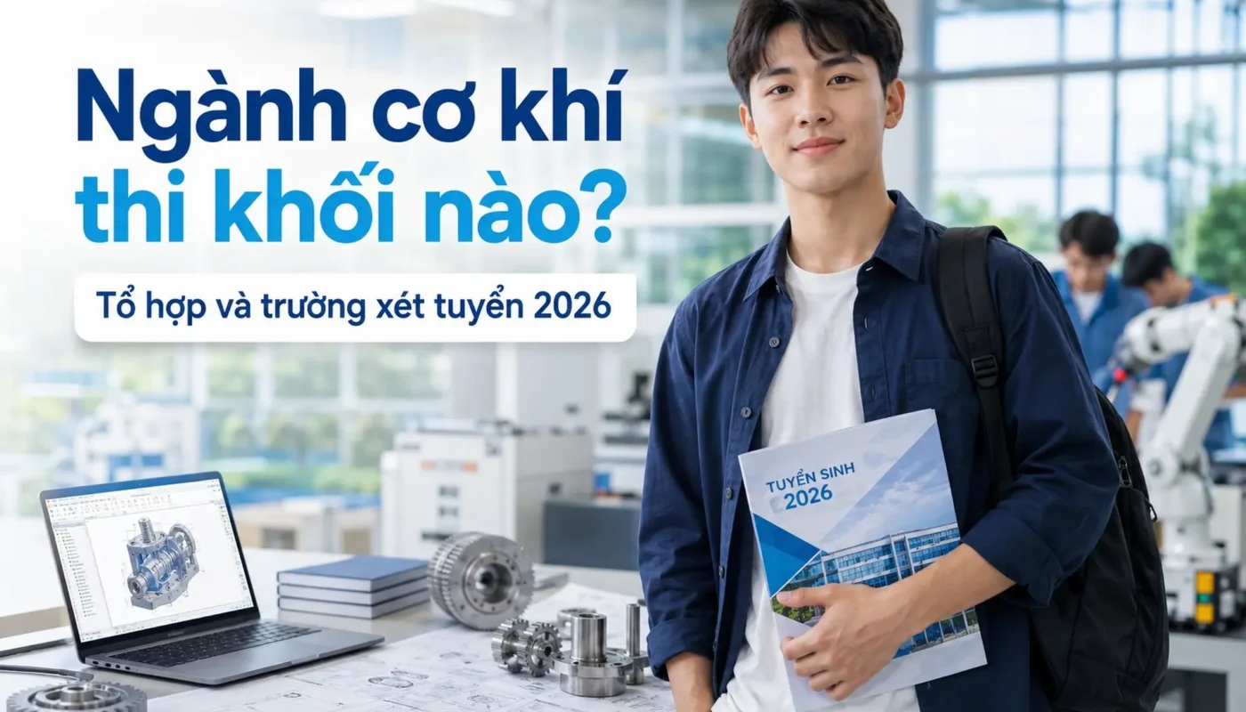 ngành cơ khí xét tuyển khối nào