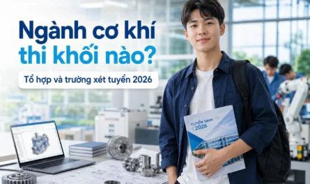 ngành cơ khí xét tuyển khối nào