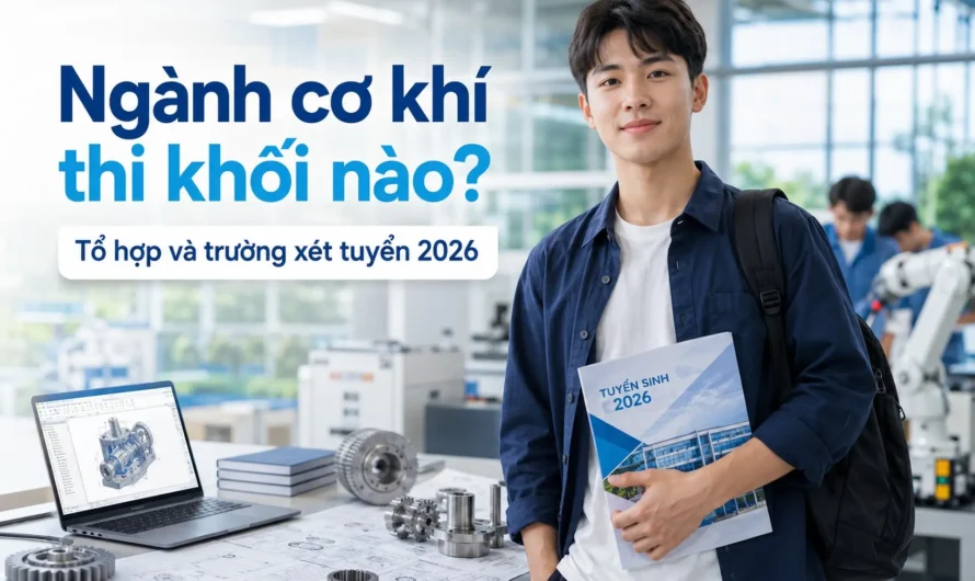 Ngành Cơ Khí Xét Tuyển Khối Nào? Cẩm Nang Chọn Tổ Hợp Môn Chi Tiết Nhất 2025
