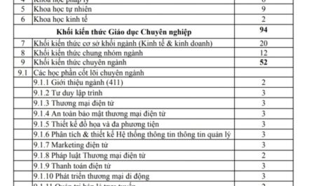 ngành thương mại điện tử xét tuyển khối nào
