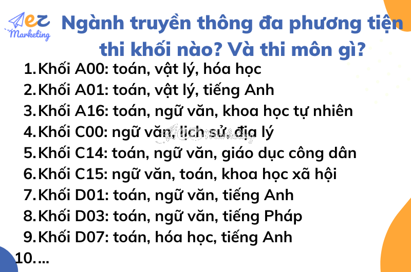 Ngành Truyền Thông Đa Phương Tiện Xét Tuyển Khối Nào? Cập Nhật Mới Nhất 2025